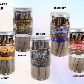 HEMP WRAP PAPER WITH 7 DIFFERENT FLAVORS