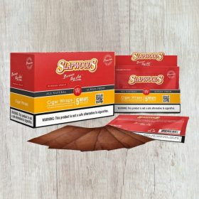 Slapwoods Premium Cigar Wraps - Russian Cream (5 Wraps pack)