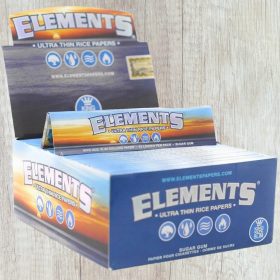 Elements King Size Slim Rice Paper Rolling Papers